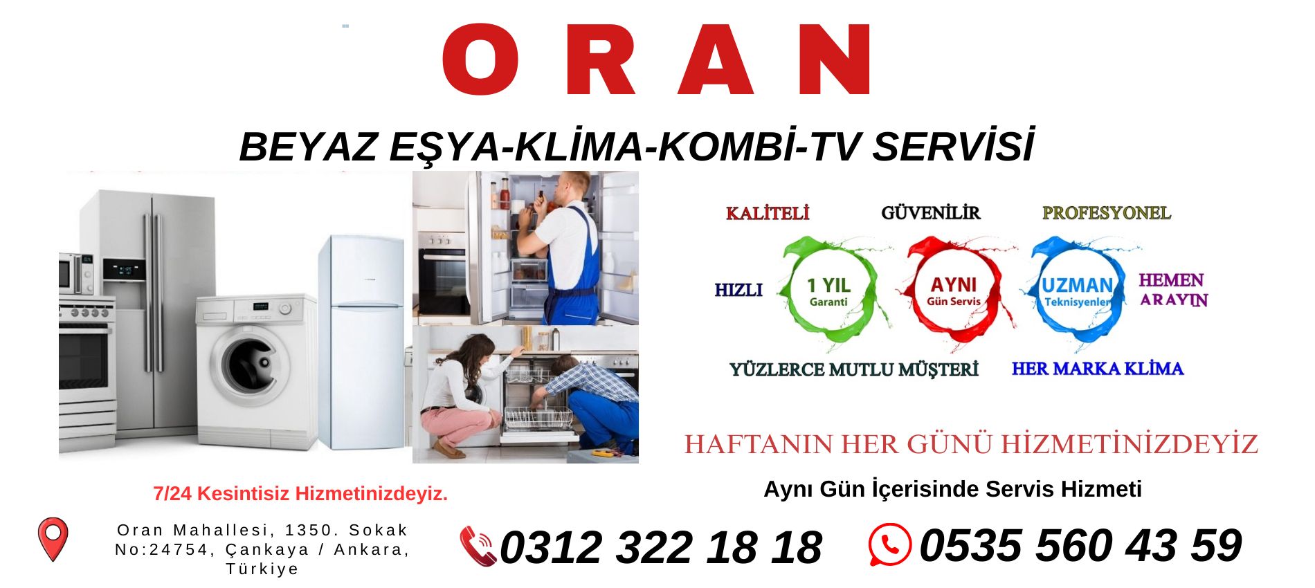 Oran Beyaz Eşya